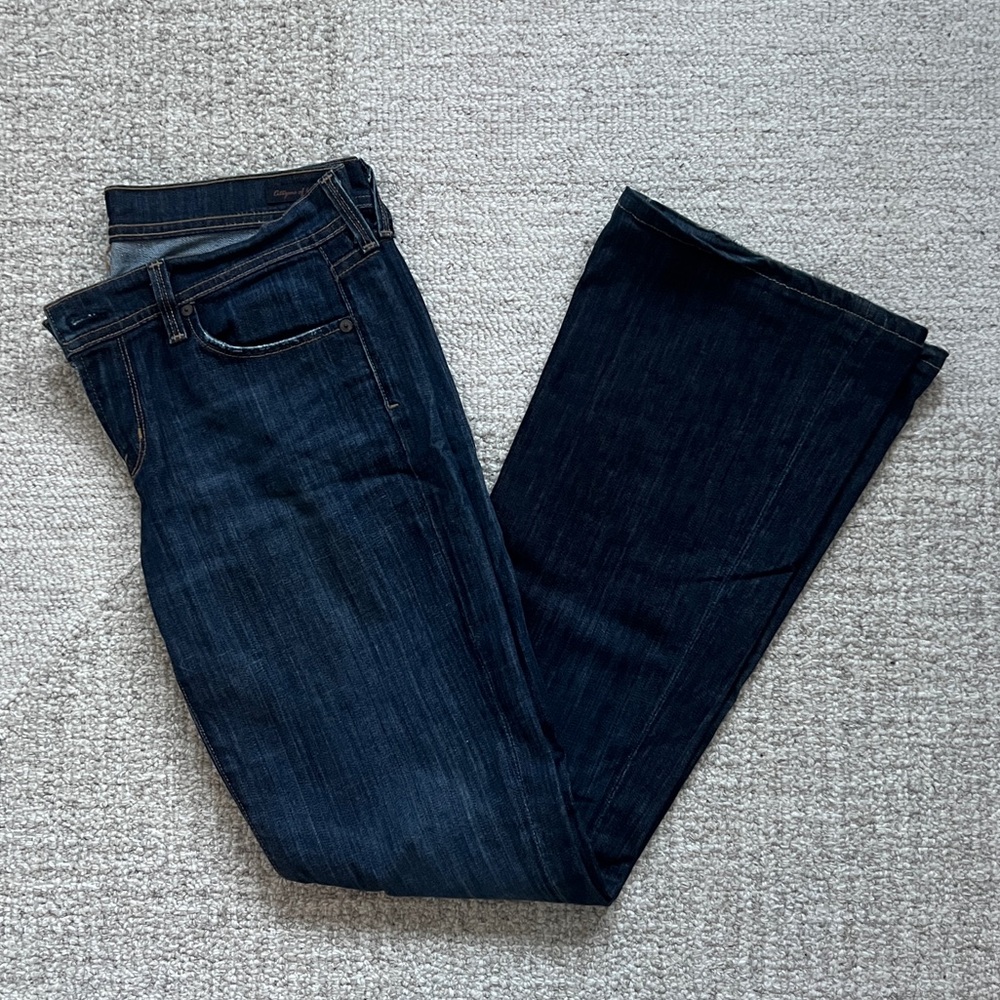 Citizens of Humanity Ingrid #002 Stretch Low Waist Flare Jeans